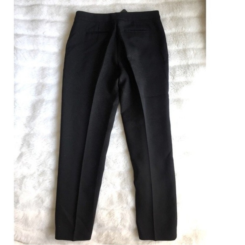 SANDRO Paris Black Cropped Slim Trouser Pants‎ 38/S - Picture 4 of 13